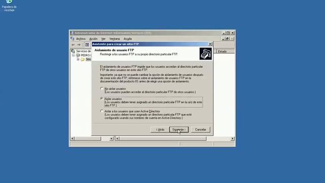 Servidor FTP En Windows Server 2003
