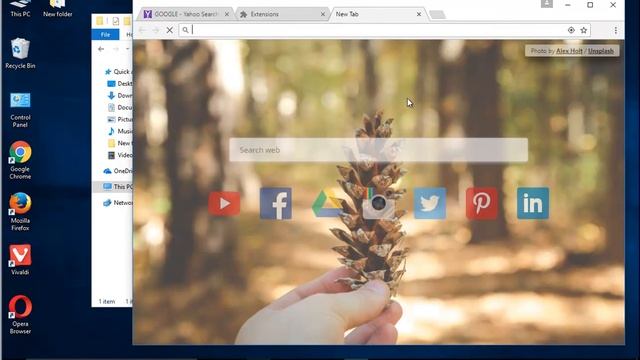 Remove Photor New Tab on Google Chrome