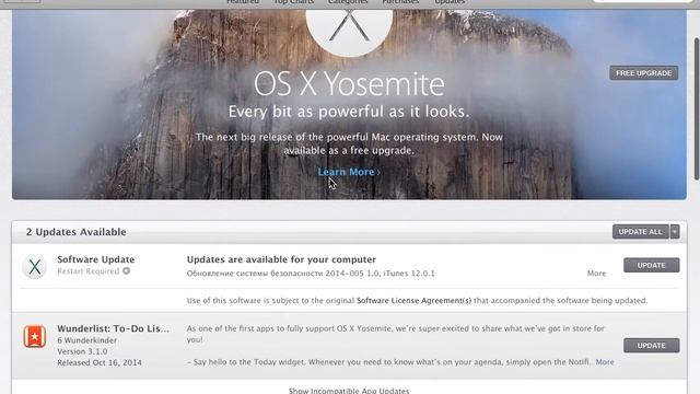 OS X Yosemite доступна!
