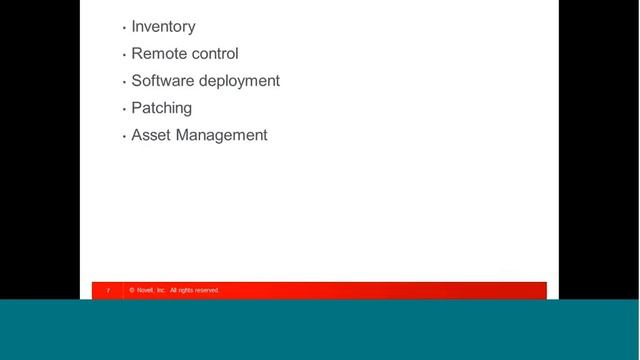 Novell Tech Training Webinar Vol 36 ZENworks (9/18/2012)