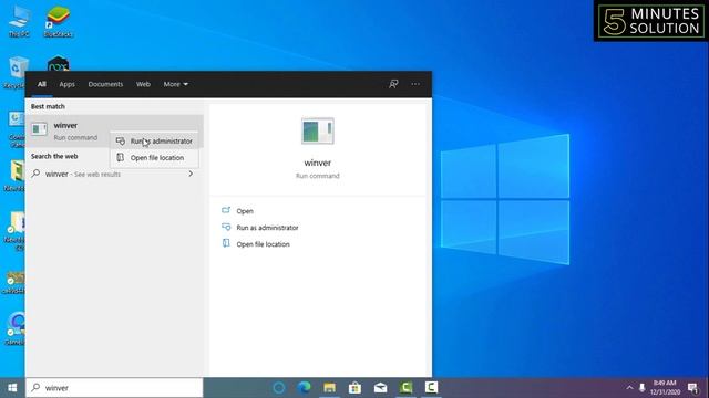 How to check windows10 version 2024 - check windows version cmd