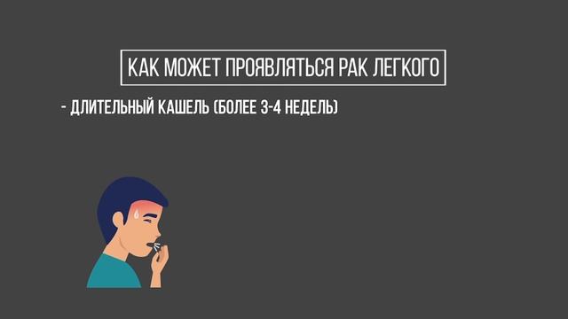 Социальные ролик Минздрав Ролик 4 - Рак лёгкого(ИСПР)30