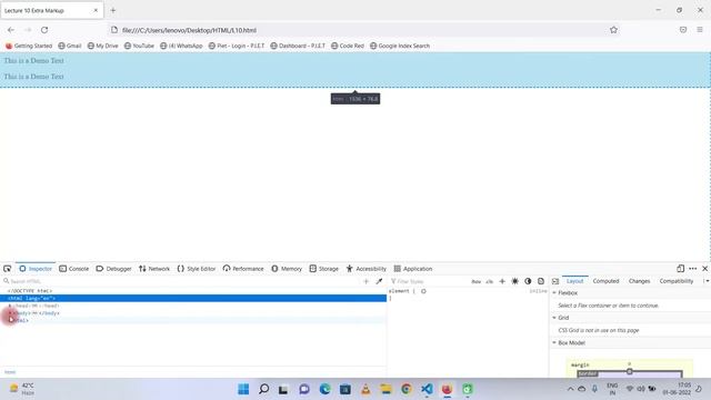 Extra Markup | HTML Tutorial For Beginners | Lecture 10