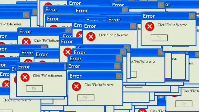 WINDOWS XP Ошибка прикол.