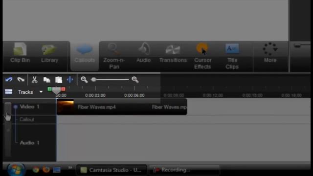 Camtasia Studio 7.1 Walkthrough