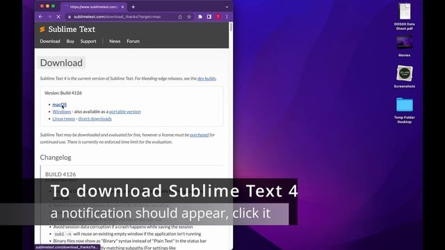 How to download Sublime Text 3 or 4