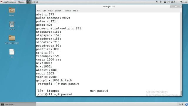 linux group management