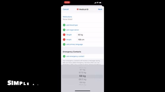 HOW TO SETUP MEDICAL ID IN IOS 16 IPHONE