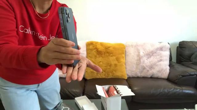 Unboxing my new Iphone 14 Pro Max in Deep Purple #apple #unboxingiphone14promax #iphone14promax