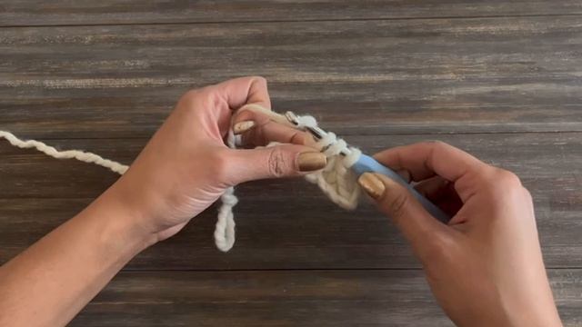 Double crochet stitch