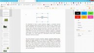How to make a borderless text box in apple pages for iCloud