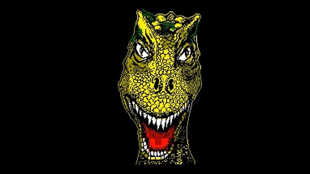 Dinosaur Demo - Megagame  [#zx spectrum AY Music Demo]
