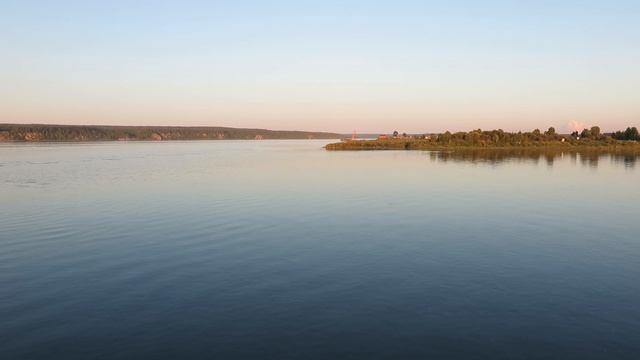 Стрелка Ангары и Енисея