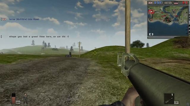 Battlefield 1942 Bolt Attacks The Enemy With His Sherman M4 Tank