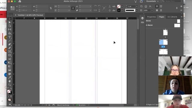 Inserting Page Numbers in InDesign, Creating Gradient Colors and Adding Pullout Quotes