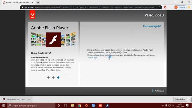 Aulas Flex EAD - Como instalar Flash Player