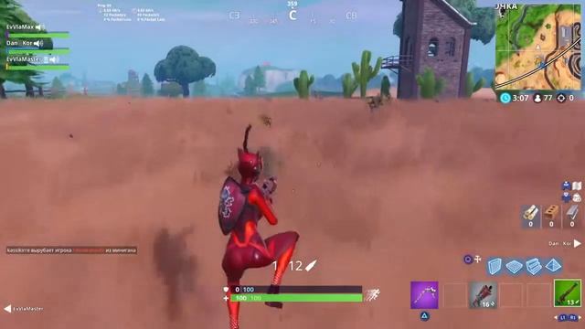 PRO_Fortnite (выпуск №4) - Папа играет в FORTNITE на iphone с Печалькой и его друзьями на PS4!