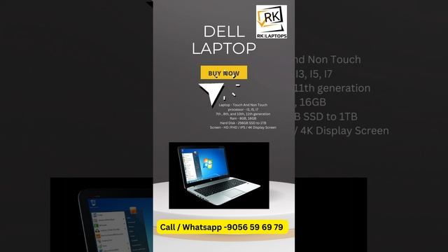 Dell Laptop | Apple Mac book / Dell / Lenovo / HP Second-Hand Laptops For Sale Ameerpet Hyderabad