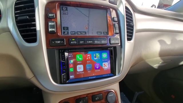 Apple CarPlay and Bass Upgrade Santa Clarita Auto Sound Pioneer AVH-1550NEX Kicker 12" Subwoofer