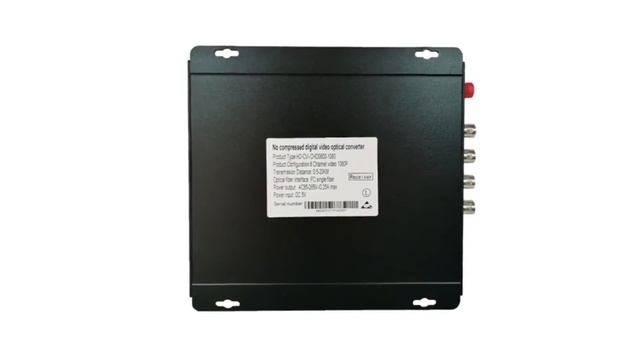 8 CH AHD/CVI/TVI Over Fiber Converter with 1-port RS485 (720P,960P,1080P) CHD-0800-1080