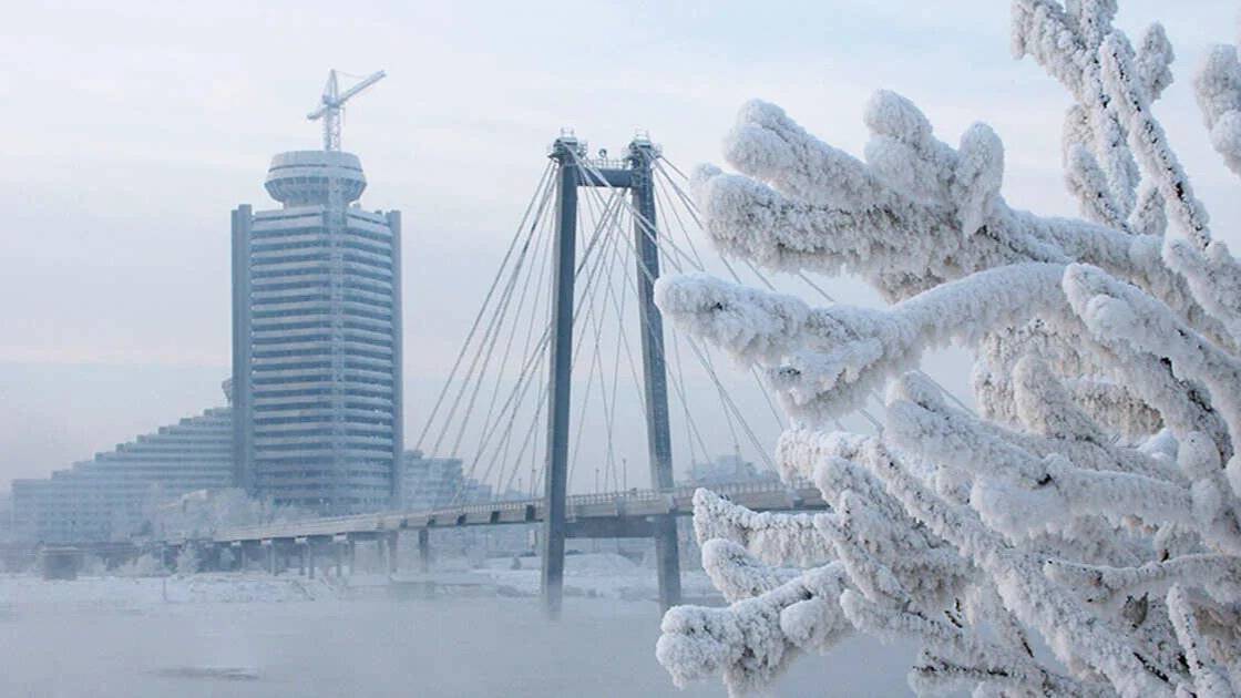 Два брата-акробата. Рождество в Красноярске 2007 года