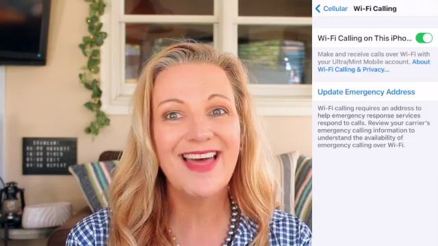 WI-FI Calling without bothering your kids for help.