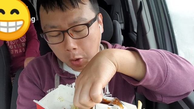 The real eating show, Mukbang,  Mcdonald big mac meal set