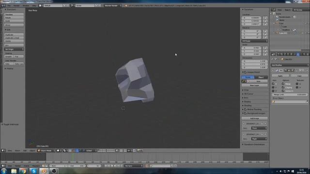 3D modelling of Thief charachter