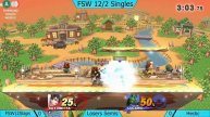 FSW 12/2/17: FSW | 2Slaps (Bayonetta, Peach) Vs. Hectic (Lucario) - Losers Semis