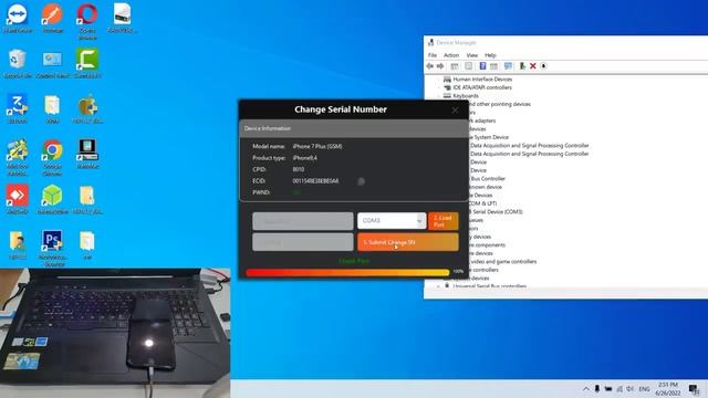 How to Change Serial Number Bypass Hello Screen IOS 15 on Windows