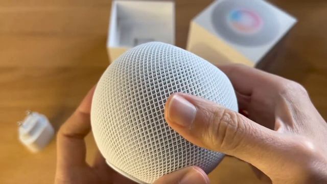 Unboxing HomePod Mini White - HomePodminiホワイトの開梱