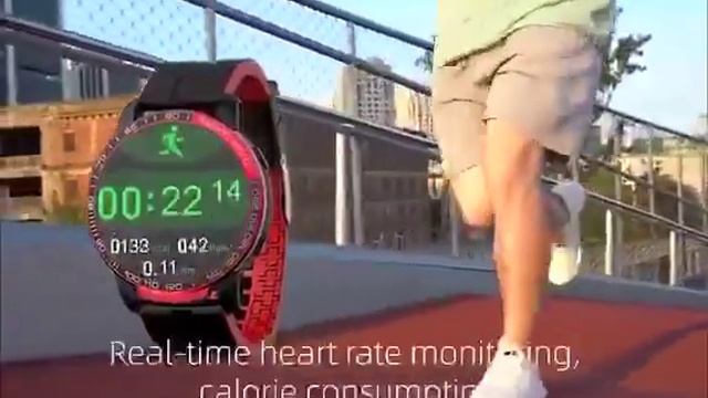 Bluetooth Call Waterproof Sports Fitness Watch Health Tracker Weather Smartwatch For Android Ios