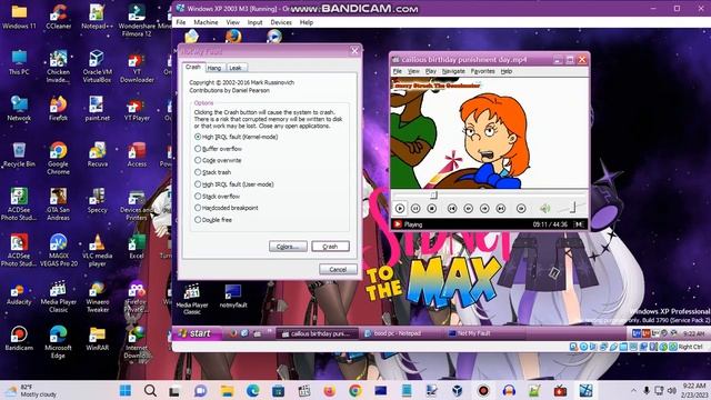 Windows XP BSOD 497 (2023)