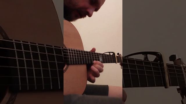 Фрагмент пьесы для гитары - Guitar piece fragment