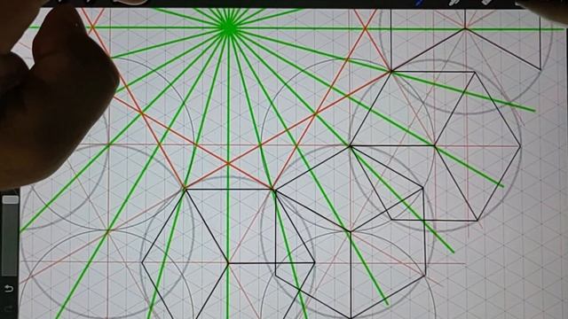 12 квадратов в круге. Часть 2 / 12 squares in a circle. Part 2