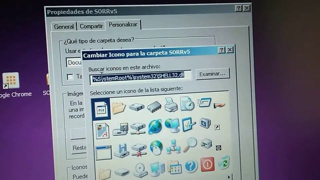personalizar iconos escritorio Windows