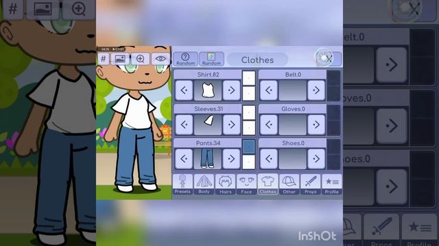 делаю ос=перзонажа с Gacha live🙂😚