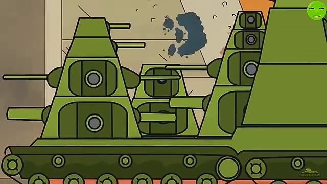 Топ 2 мощных танка-Мультики про танки.