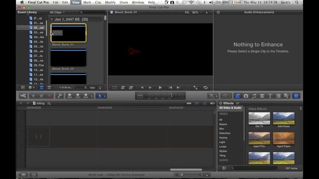 Final Cut Pro Effects