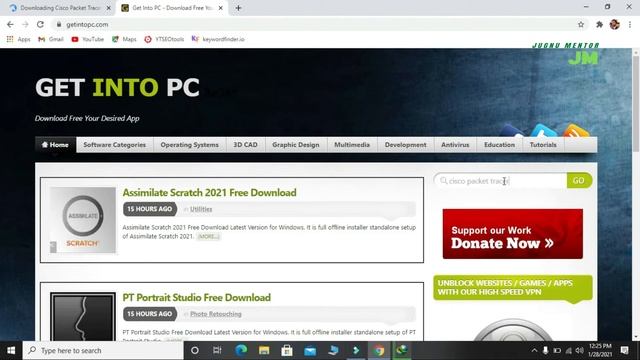 How To Download And Install Cisco Packet Tracer Complete Process | JUGNU MENTOR