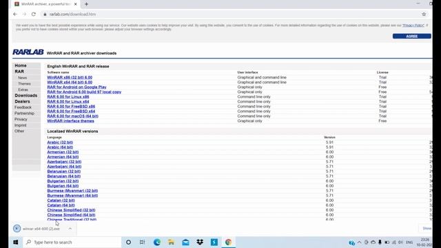 DOWNLOAD WINRAR free and virus free to unzip
