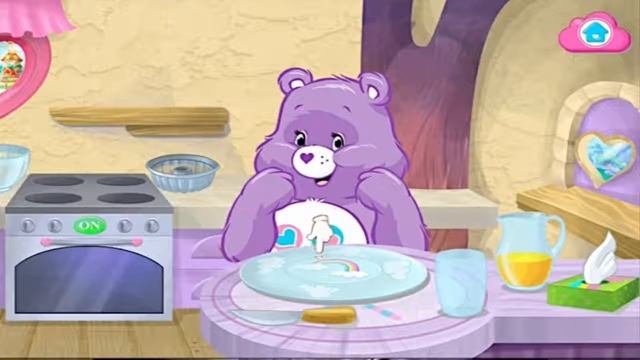 CARE BEARS Share Bear iPad / iPhone / Android