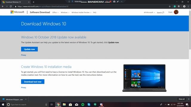 Windows 10 l How to update to 1903