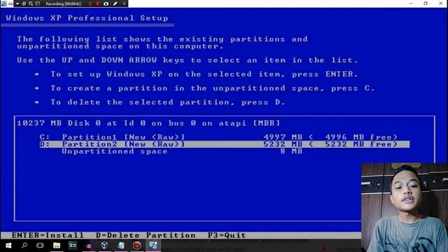 Cara menginstal Windows XP SP3