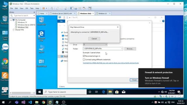 Tạo Roaming Profile cho tài khoản trên windows server 2008
