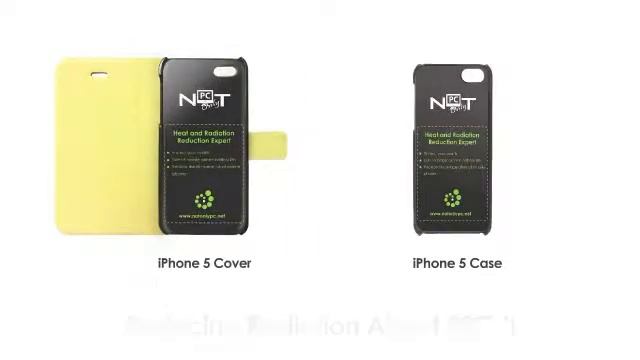 Not only PC - Anti radiation iPhone5 cover&Case presentation