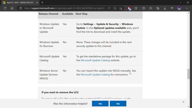 April 25, 2023—KB5025305 OS Build 22621 1635 Preview  - windows 11 22h2 update