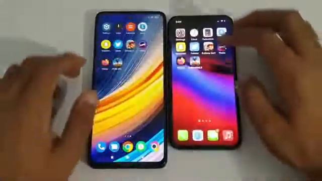 POCO X3 PRO VS APPLE IPHONE 11 PRO-SPEED TEST🔥