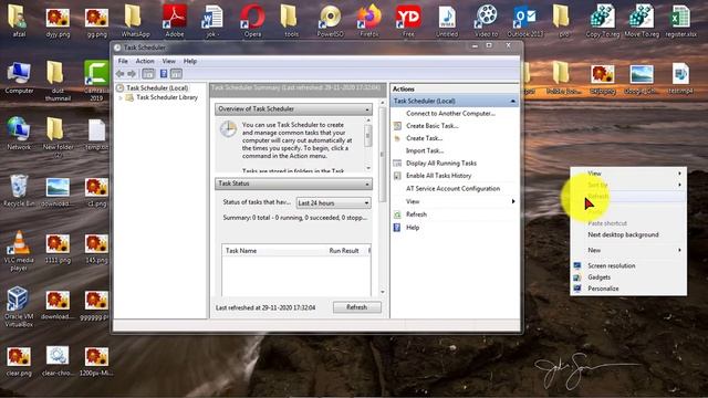 How to Schedule A Video & Excel File Run With Windows #Task_Scheduler || Modern Tips And Tricks ||