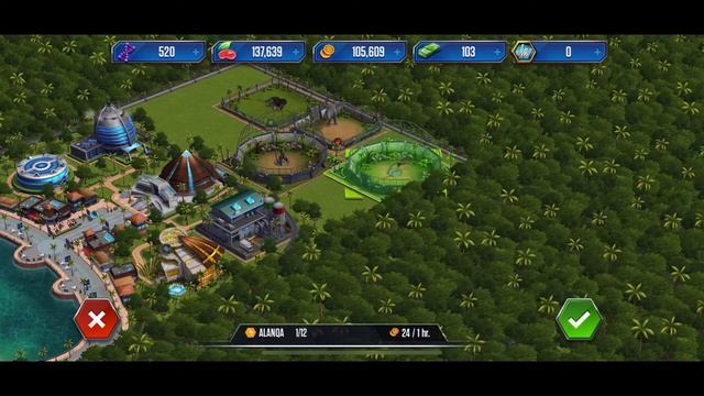Jurassic World the Game / iOS / Level 1-3